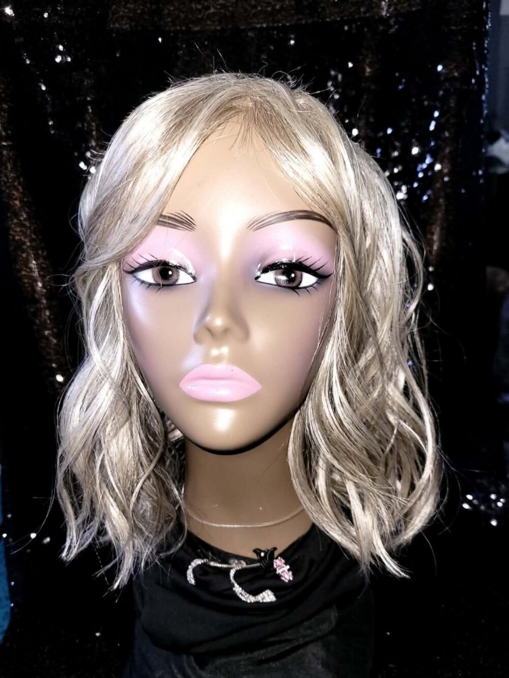 Platinum Blonde Lightweight Hat Wig